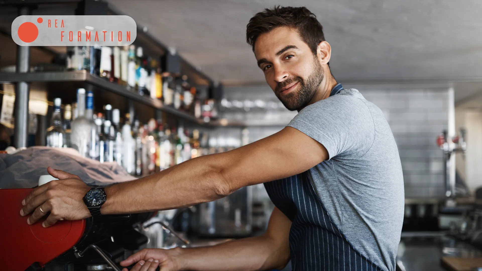 Exploitant de restaurant concerné par la formation permis d'exploitation