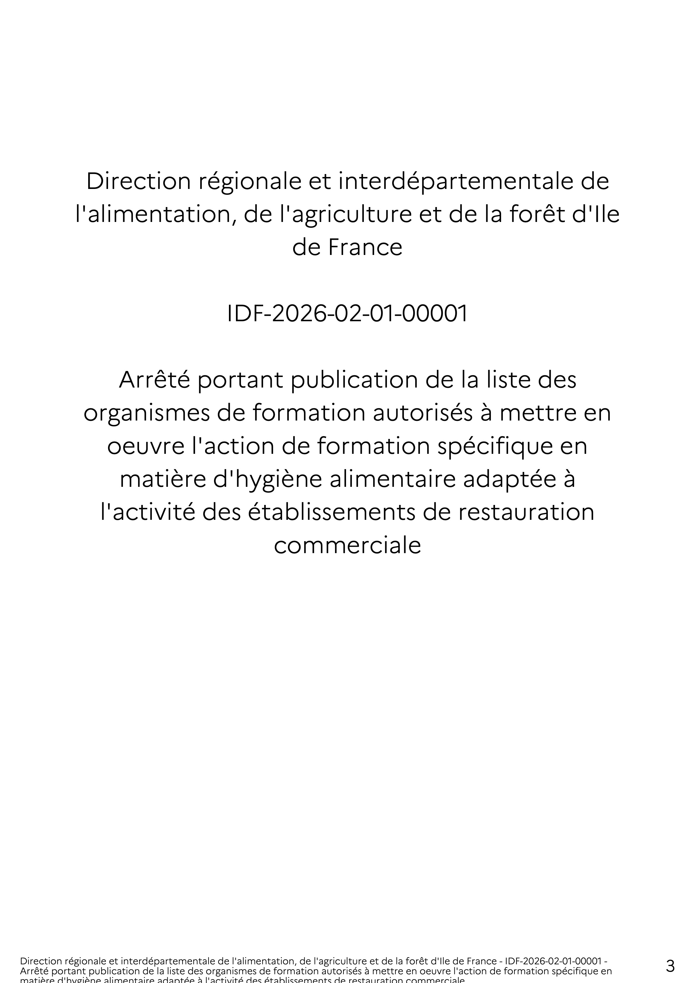 Arrêté DRAAF 2026 - page 3